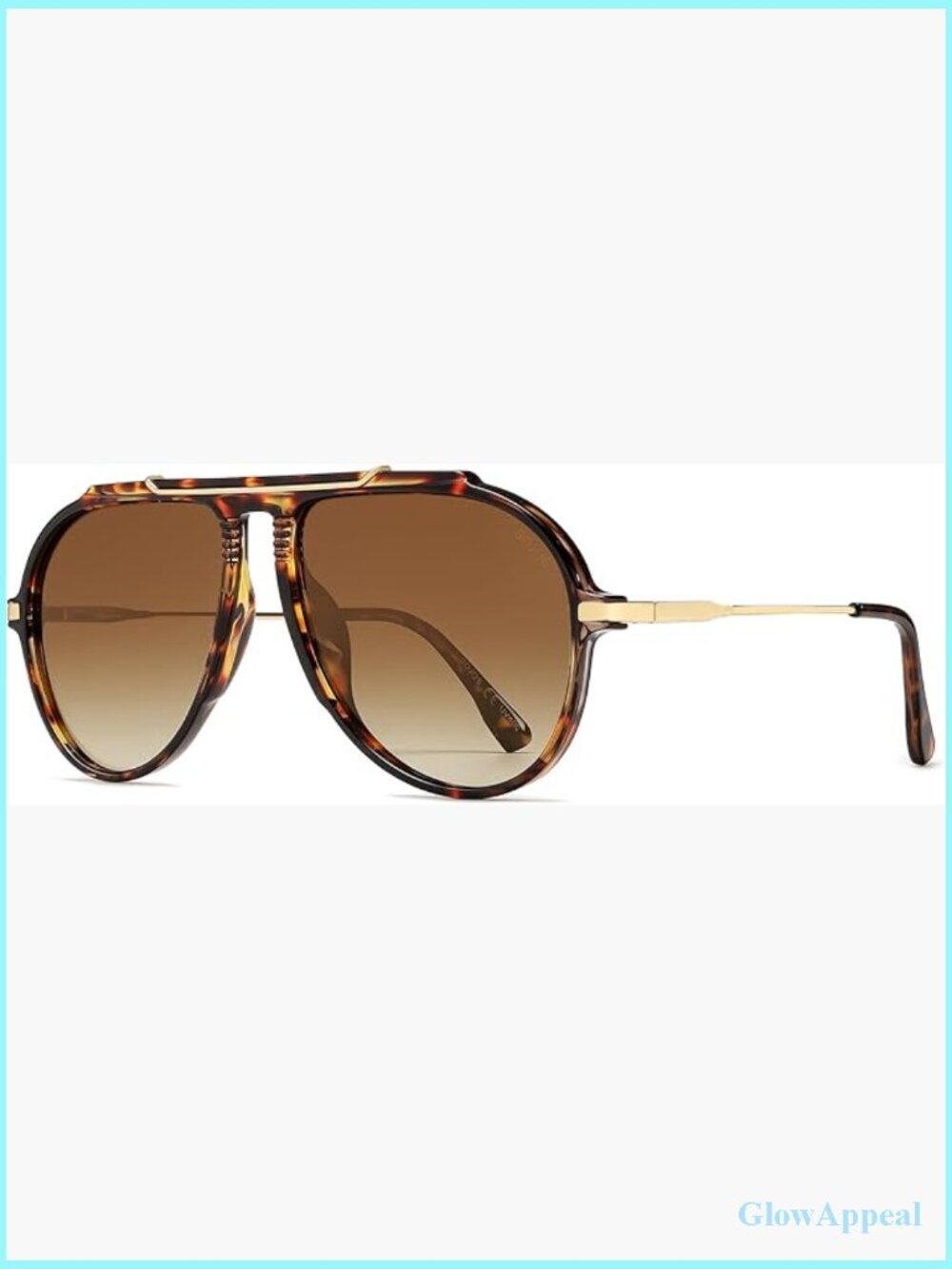 Retro Oversized Aviator Sunglasses Trendy Vintage Square Sun Glasses